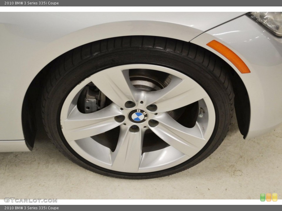 2010 BMW 3 Series 335i Coupe Wheel and Tire Photo #85333538
