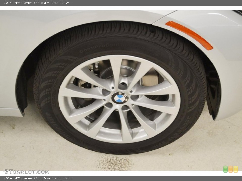 2014 BMW 3 Series 328i xDrive Gran Turismo Wheel and Tire Photo #85334705