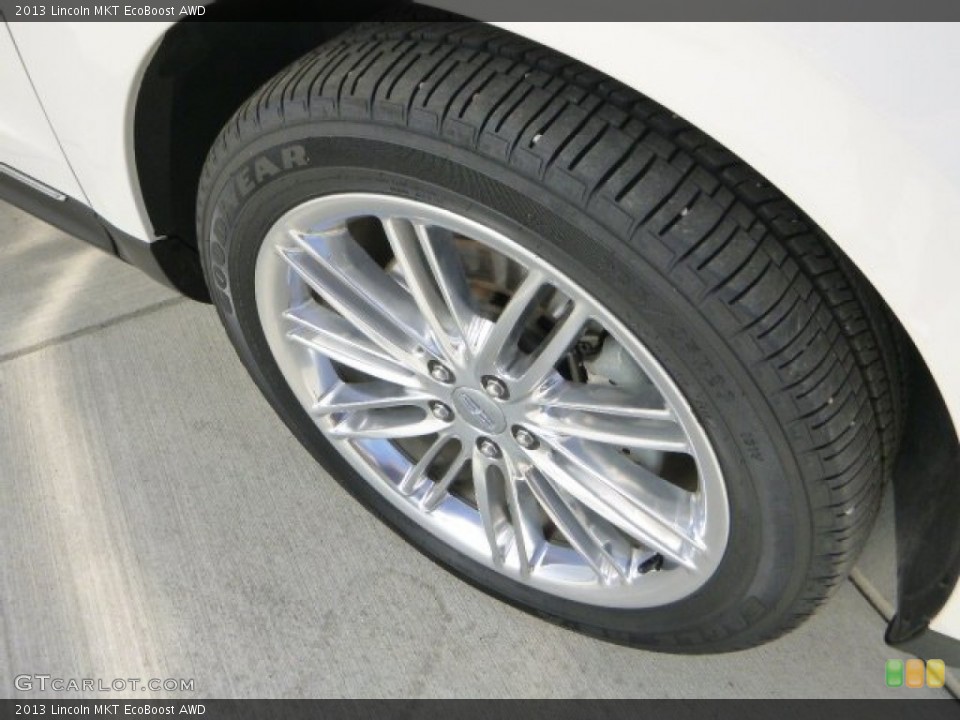 2013 Lincoln MKT EcoBoost AWD Wheel and Tire Photo #85341341