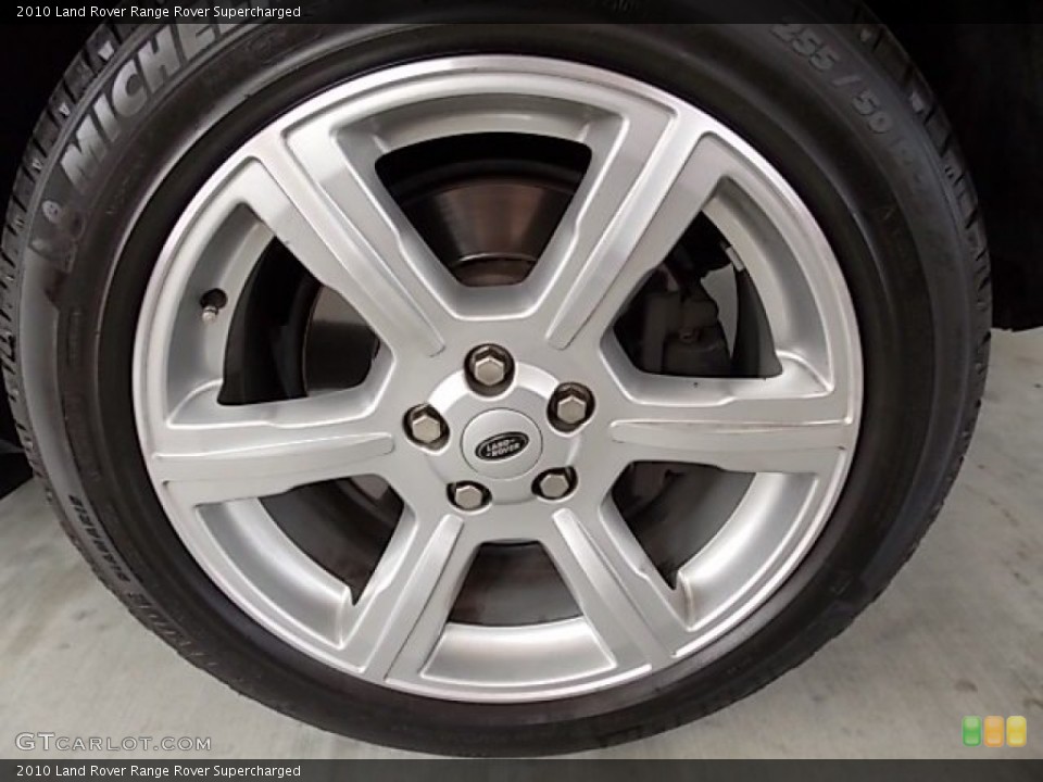 2010 Land Rover Range Rover Supercharged Wheel and Tire Photo #85349105
