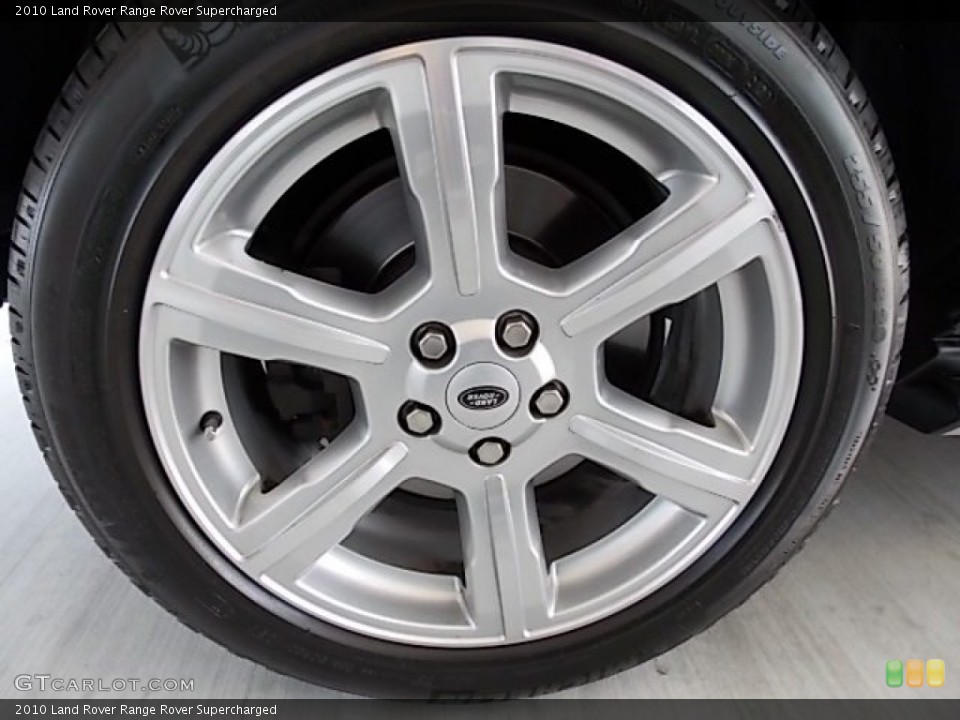 2010 Land Rover Range Rover Supercharged Wheel and Tire Photo #85349117