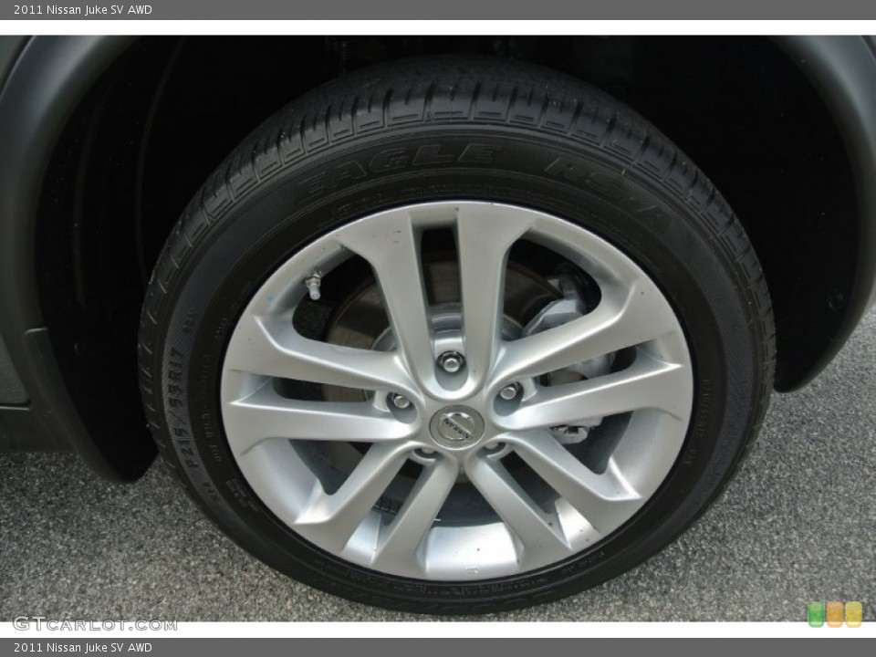 2011 Nissan Juke SV AWD Wheel and Tire Photo #85352387