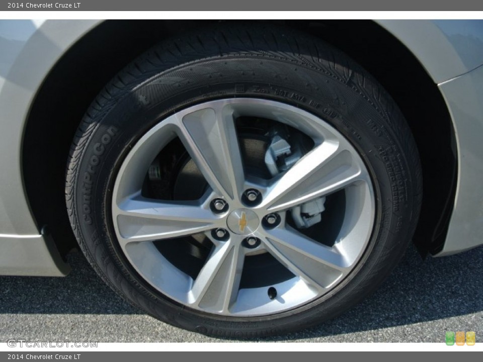 2014 Chevrolet Cruze LT Wheel and Tire Photo #85354319