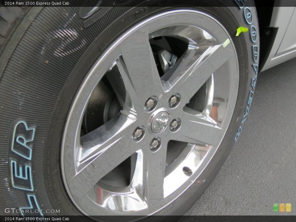 2014 Ram 1500 Express Quad Cab Wheel and Tire Photo #85367632
