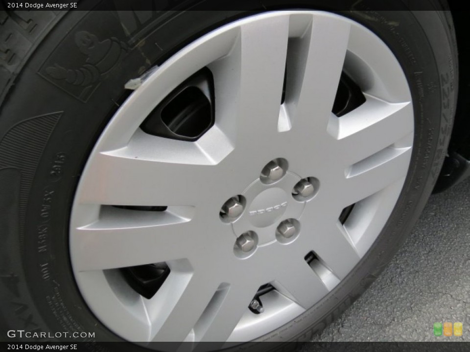 2014 Dodge Avenger SE Wheel and Tire Photo #85369585