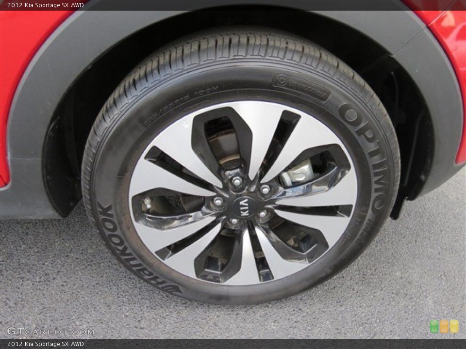 2012 Kia Sportage SX AWD Wheel and Tire Photo #85374882