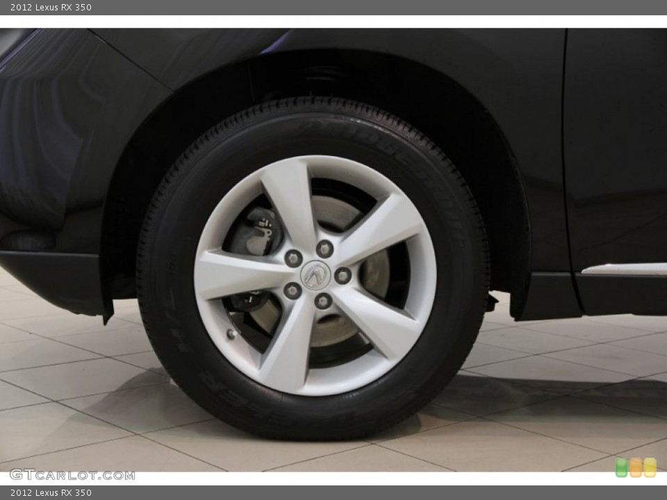 2012 Lexus RX 350 Wheel and Tire Photo #85383247