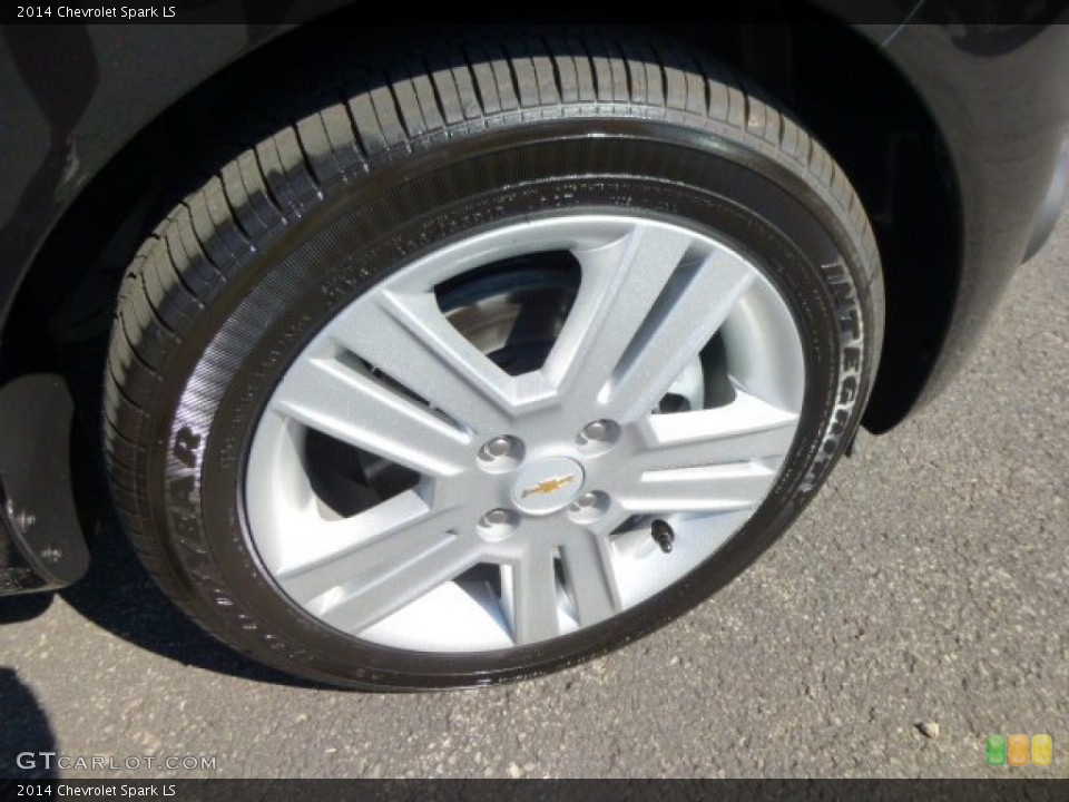 2014 Chevrolet Spark LS Wheel and Tire Photo #85389508