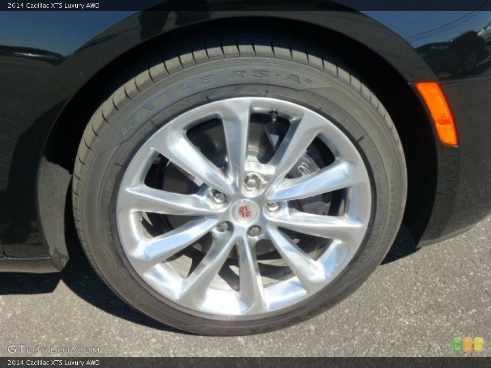 2014 Cadillac XTS Luxury AWD Wheel and Tire Photo #85389952