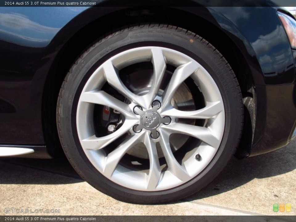 2014 Audi S5 3.0T Premium Plus quattro Cabriolet Wheel and Tire Photo #85393177