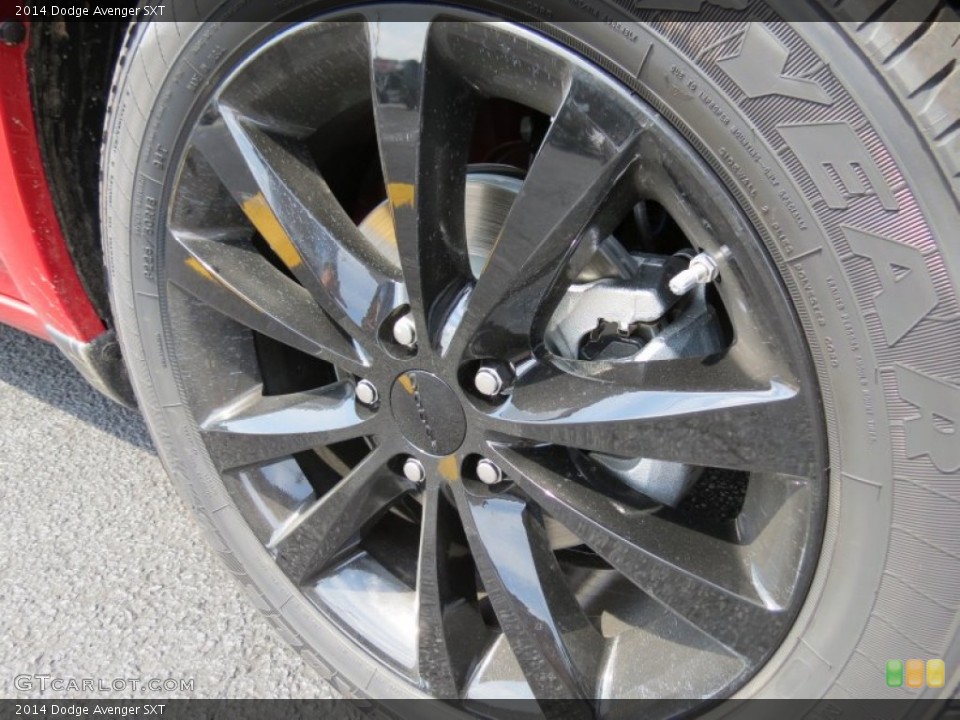 2014 Dodge Avenger SXT Wheel and Tire Photo #85394221
