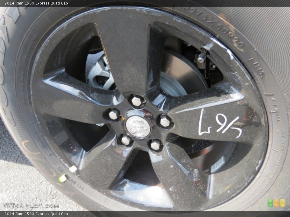 2014 Ram 1500 Express Quad Cab Wheel and Tire Photo #85395124