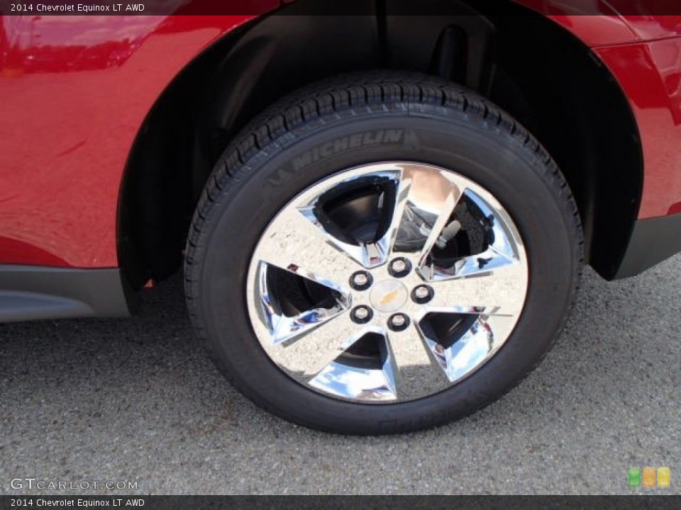 2014 Chevrolet Equinox LT AWD Wheel and Tire Photo #85407183
