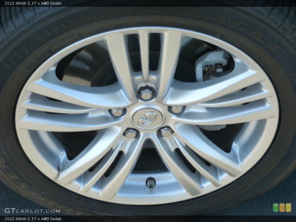2013 Infiniti G 37 x AWD Sedan Wheel and Tire Photo #85413432