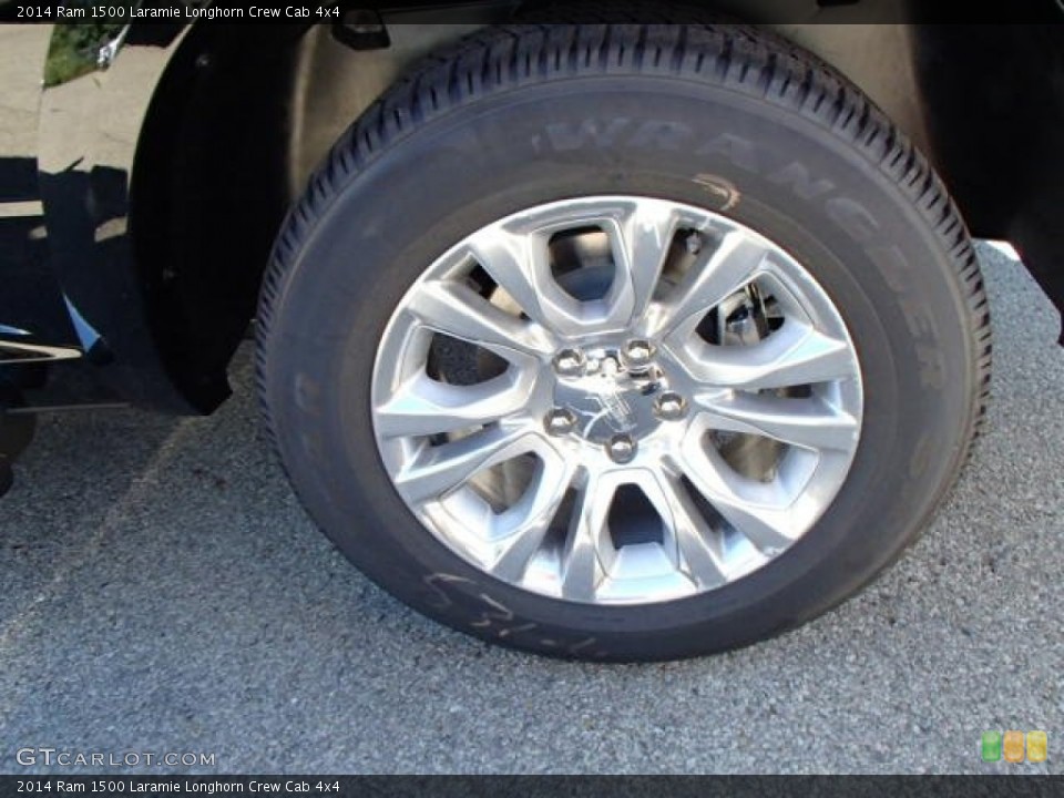 2014 Ram 1500 Laramie Longhorn Crew Cab 4x4 Wheel and Tire Photo #85416764