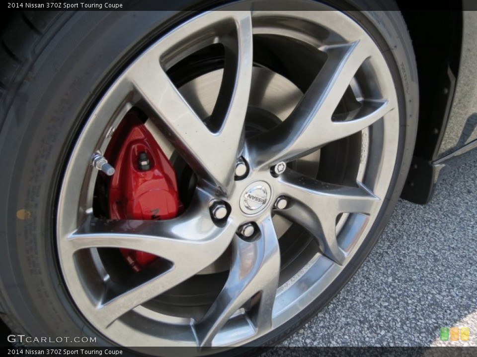 2014 Nissan 370Z Sport Touring Coupe Wheel and Tire Photo #85419576