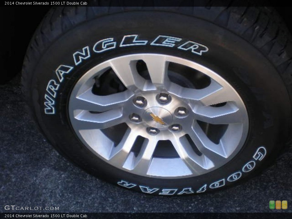 2014 Chevrolet Silverado 1500 LT Double Cab Wheel and Tire Photo #85420023