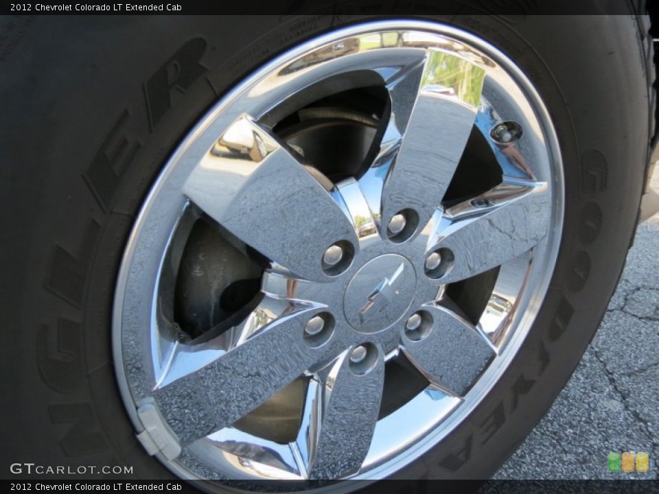 2012 Chevrolet Colorado LT Extended Cab Wheel and Tire Photo #85427679