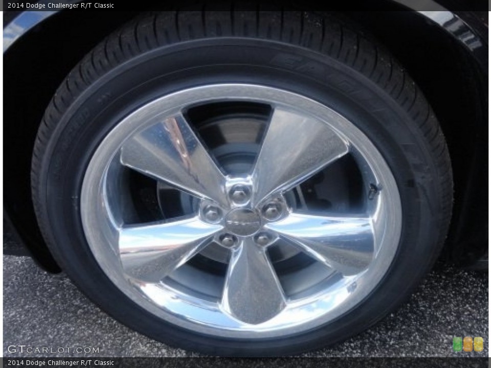 2014 Dodge Challenger R/T Classic Wheel and Tire Photo #85431657