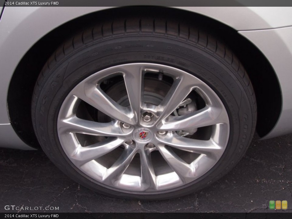 2014 Cadillac XTS Luxury FWD Wheel and Tire Photo #85433121
