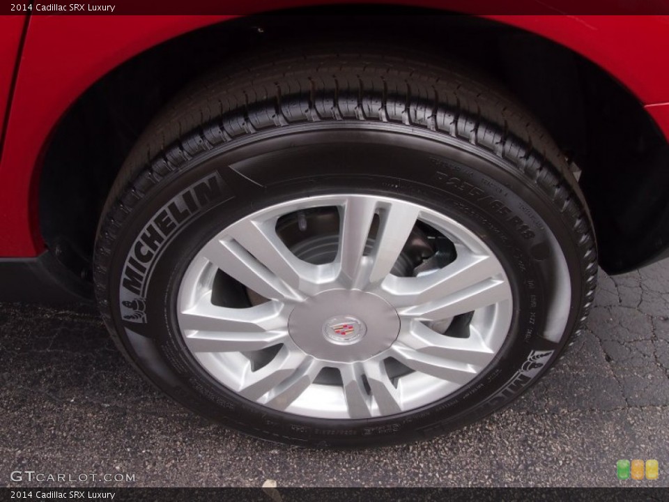 2014 Cadillac SRX Luxury Wheel and Tire Photo #85434615