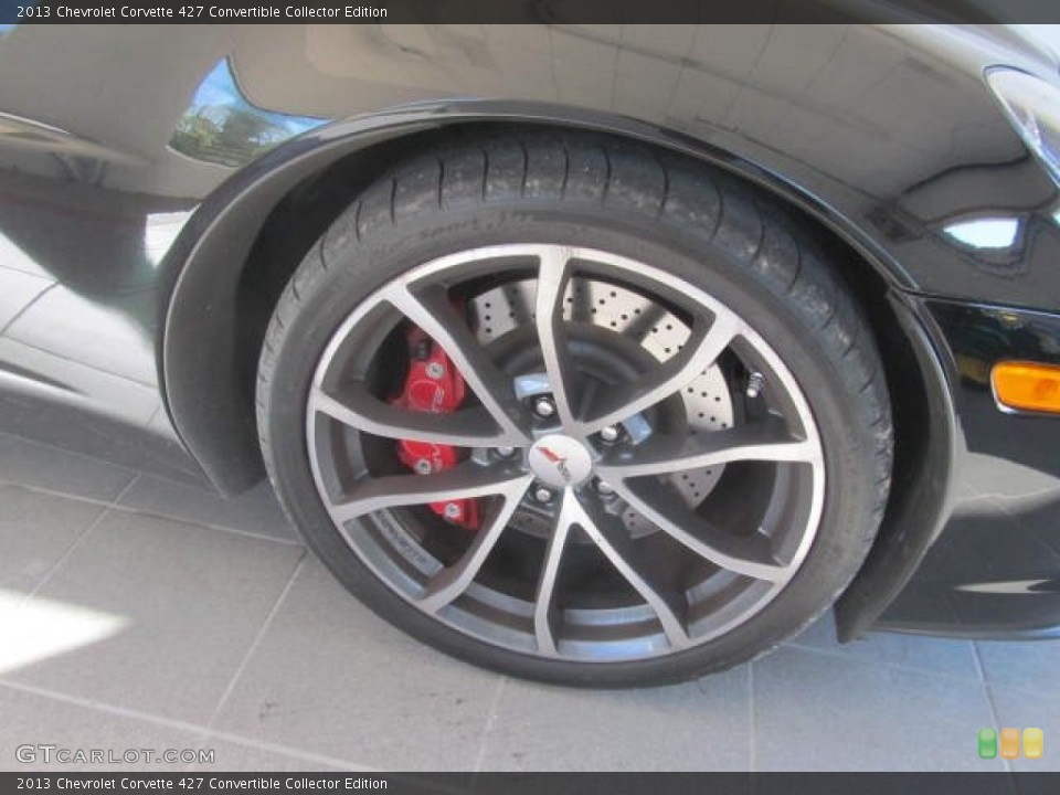2013 Chevrolet Corvette 427 Convertible Collector Edition Wheel and Tire Photo #85437675