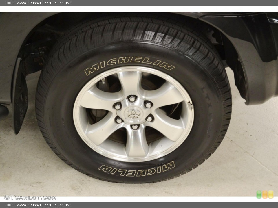 2007 Toyota 4Runner Sport Edition 4x4 Wheel and Tire Photo #85446729