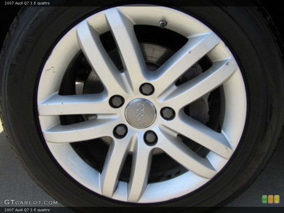 2007 Audi Q7 3.6 quattro Wheel and Tire Photo #85460559
