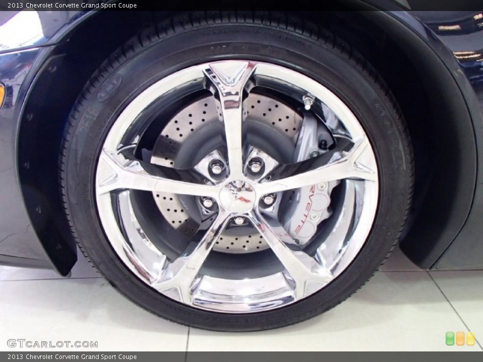 2013 Chevrolet Corvette Grand Sport Coupe Wheel and Tire Photo #85466687