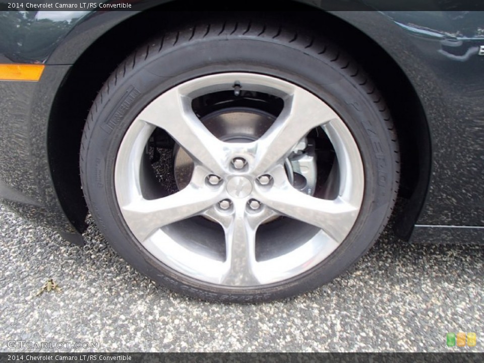 2014 Chevrolet Camaro LT/RS Convertible Wheel and Tire Photo #85487498