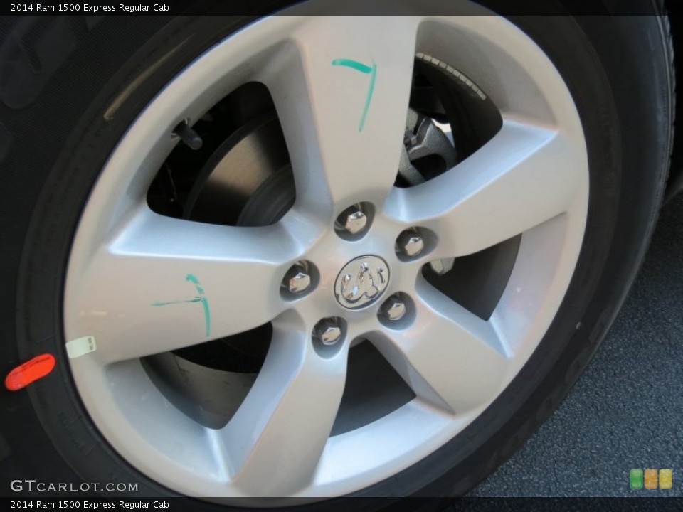 2014 Ram 1500 Express Regular Cab Wheel and Tire Photo #85489913
