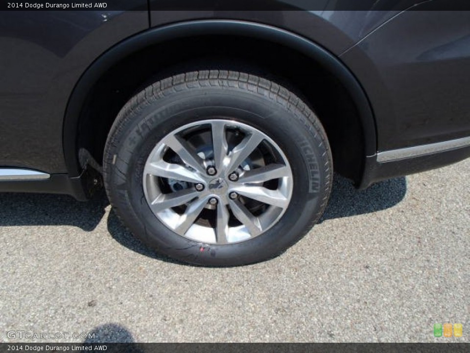 2014 Dodge Durango Limited AWD Wheel and Tire Photo #85501391