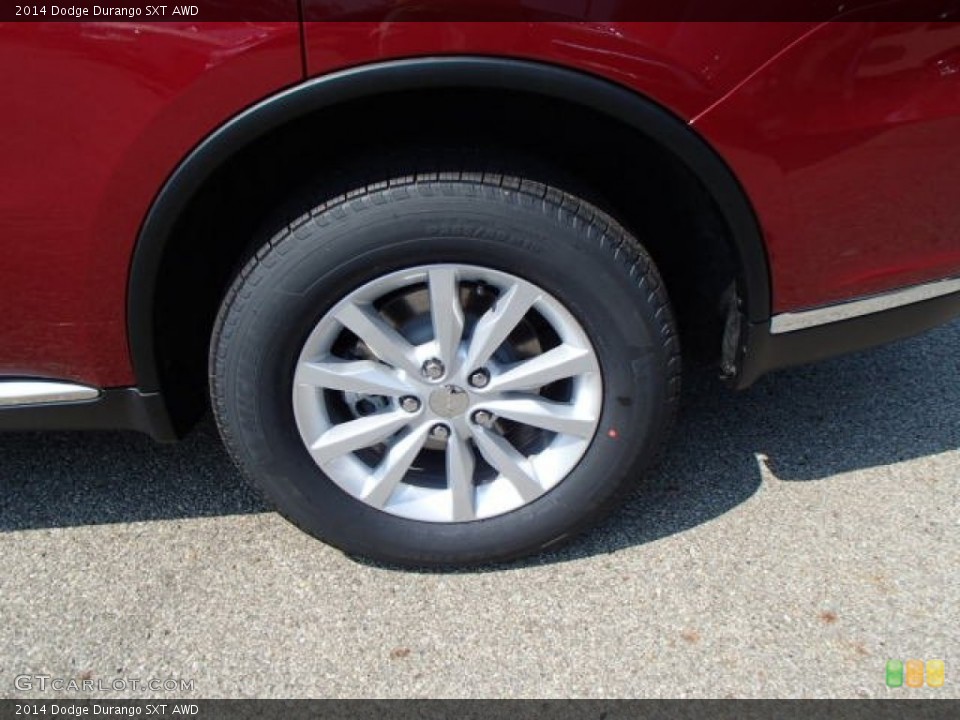 2014 Dodge Durango SXT AWD Wheel and Tire Photo #85501862