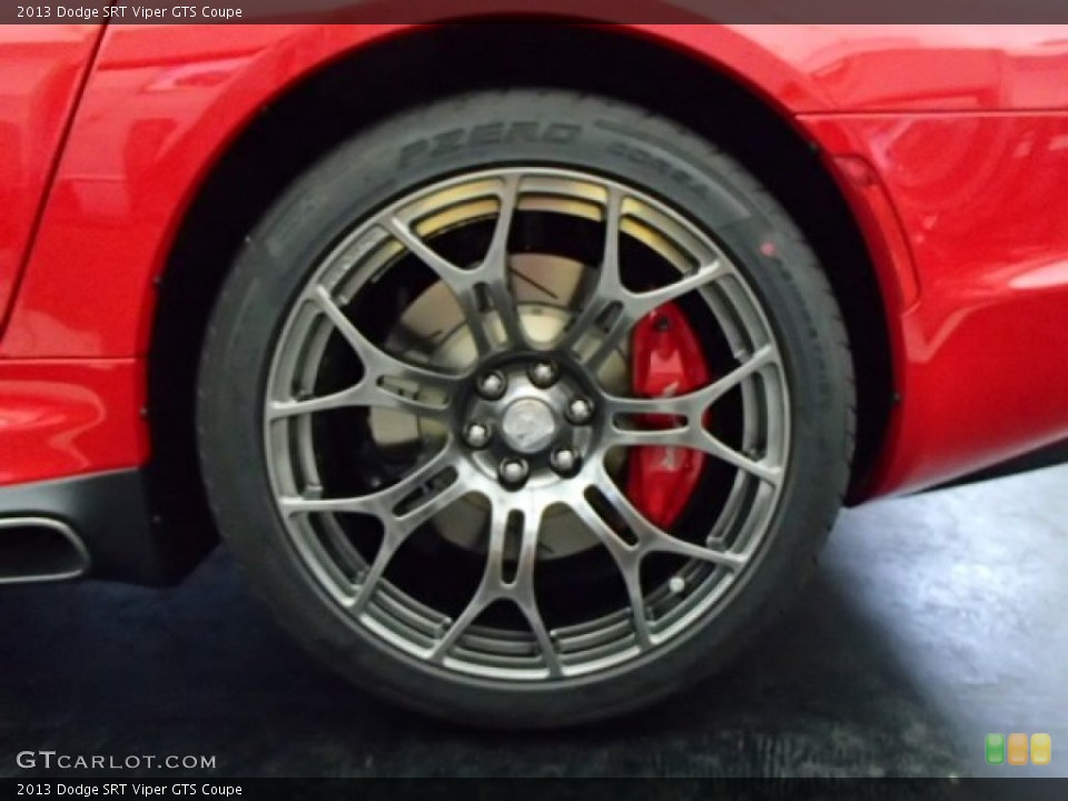 2013 Dodge SRT Viper GTS Coupe Wheel and Tire Photo #85505033