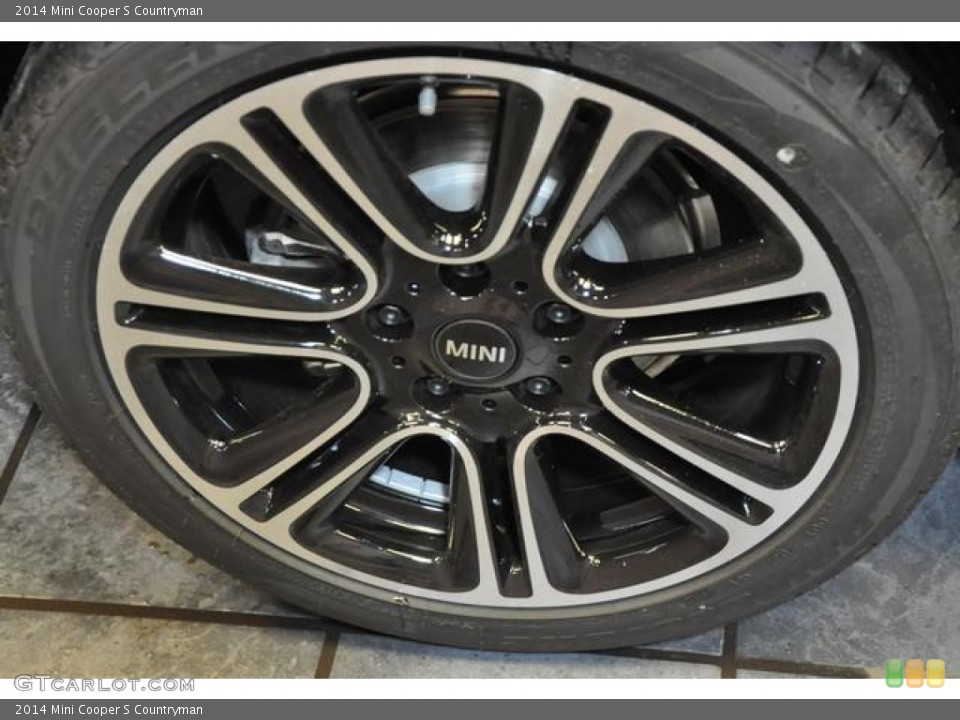 2014 Mini Cooper S Countryman Wheel and Tire Photo #85509320