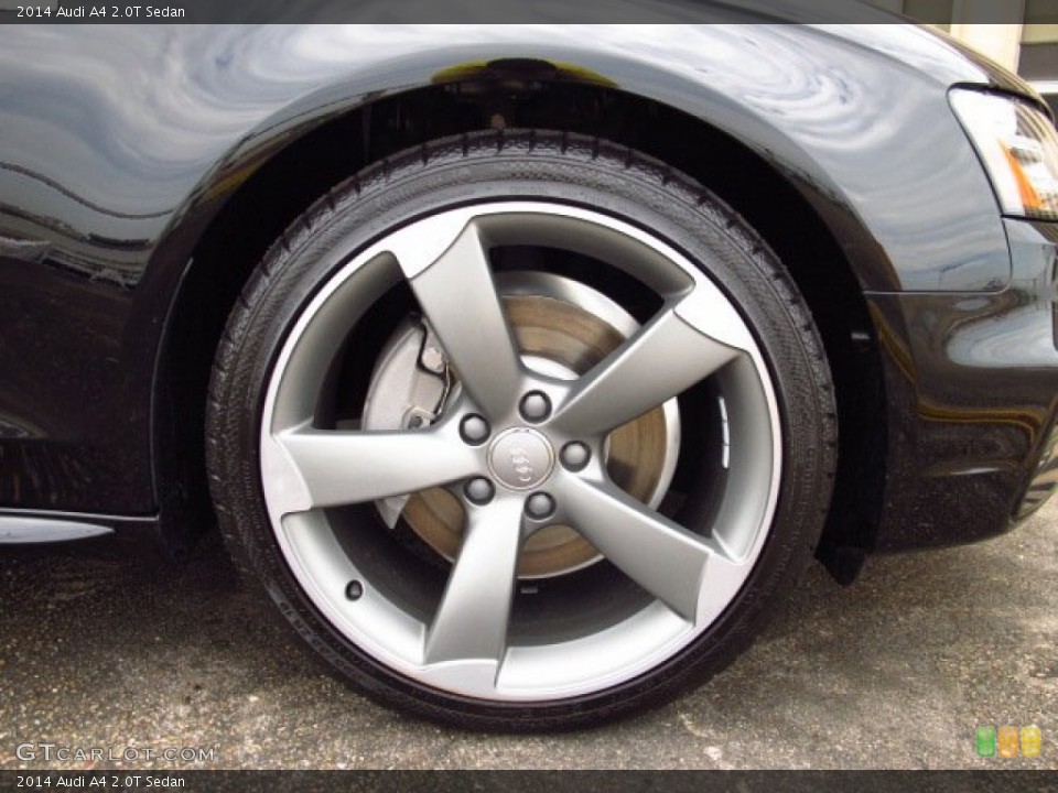 2014 Audi A4 2.0T Sedan Wheel and Tire Photo #85510313