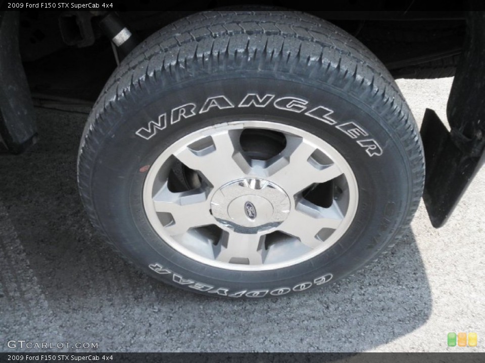 2009 Ford F150 STX SuperCab 4x4 Wheel and Tire Photo #85521305