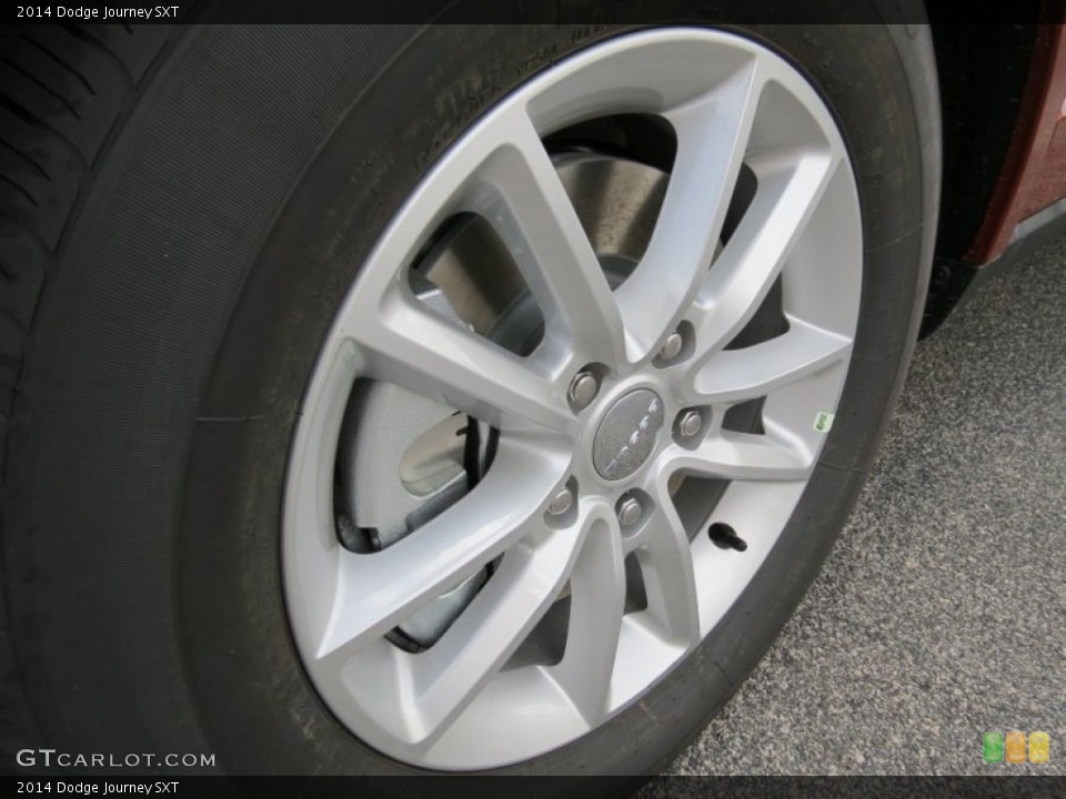 2014 Dodge Journey SXT Wheel and Tire Photo #85521458