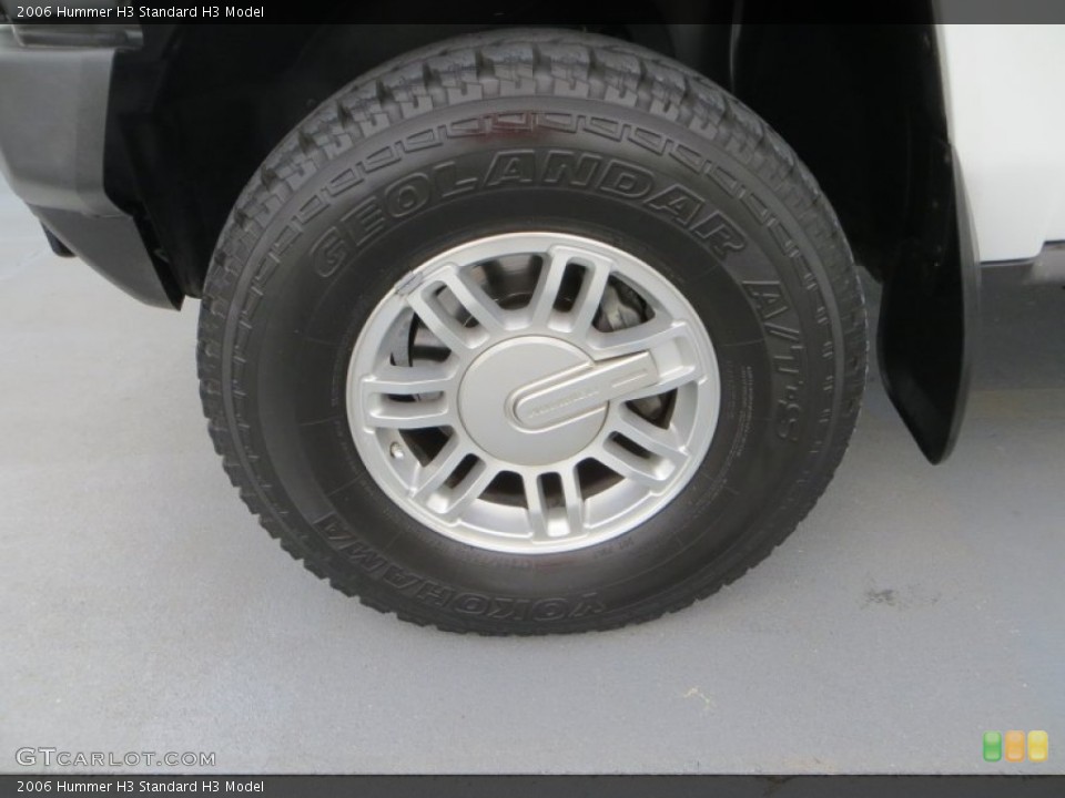 2006 Hummer H3  Wheel and Tire Photo #85525178