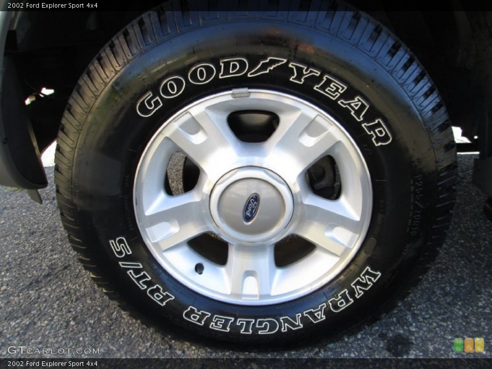2002 Ford Explorer Sport 4x4 Wheel and Tire Photo #85529639