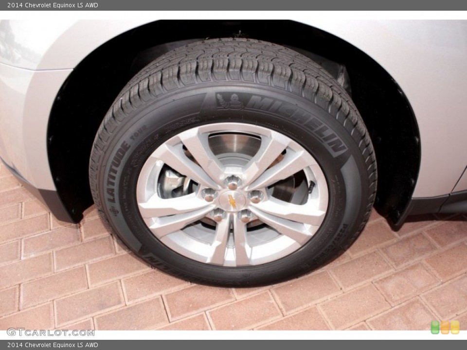 2014 Chevrolet Equinox LS AWD Wheel and Tire Photo #85531109