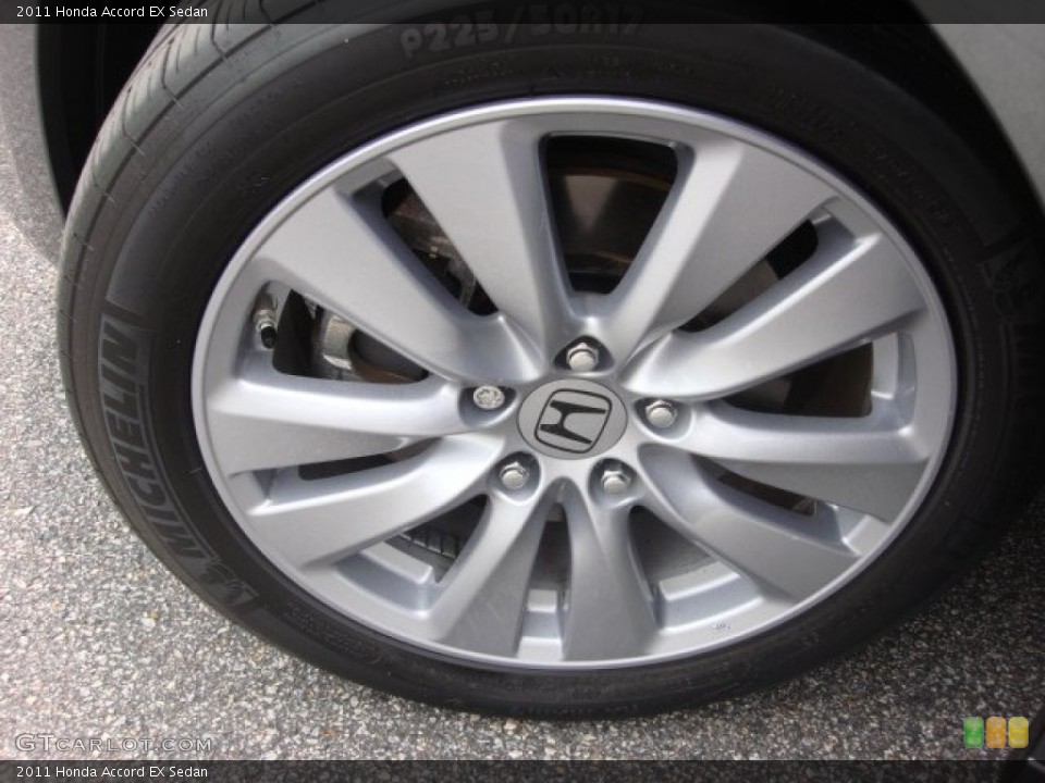 2011 Honda Accord EX Sedan Wheel and Tire Photo #85532924
