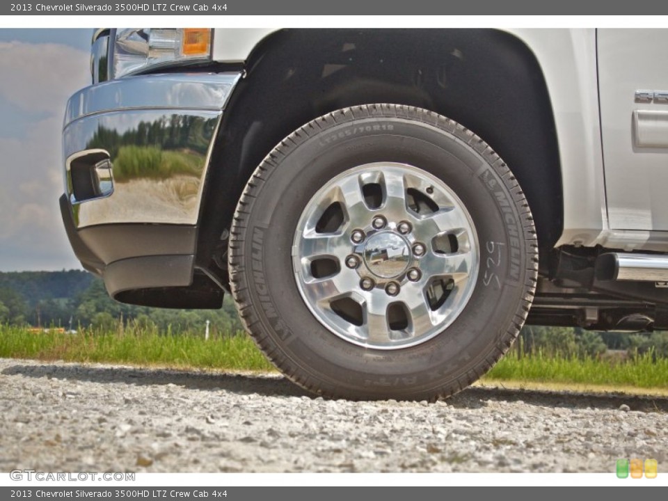 2013 Chevrolet Silverado 3500HD LTZ Crew Cab 4x4 Wheel and Tire Photo #85534871