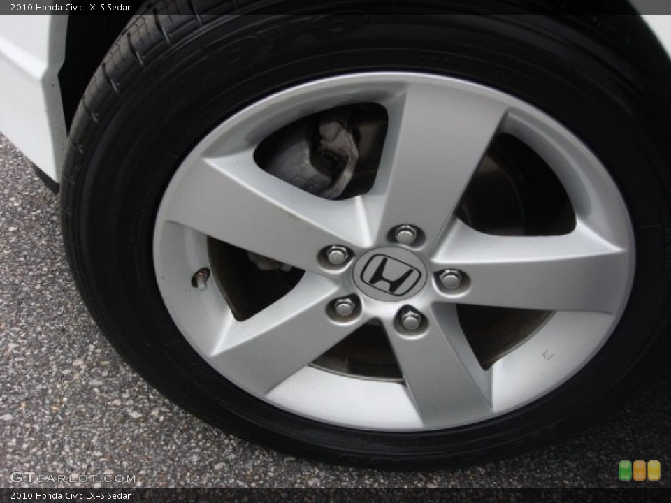 2010 Honda Civic LX-S Sedan Wheel and Tire Photo #85540028