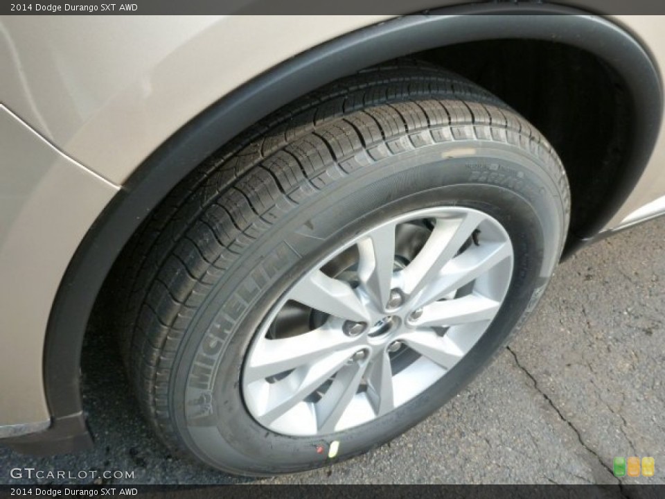 2014 Dodge Durango SXT AWD Wheel and Tire Photo #85541537