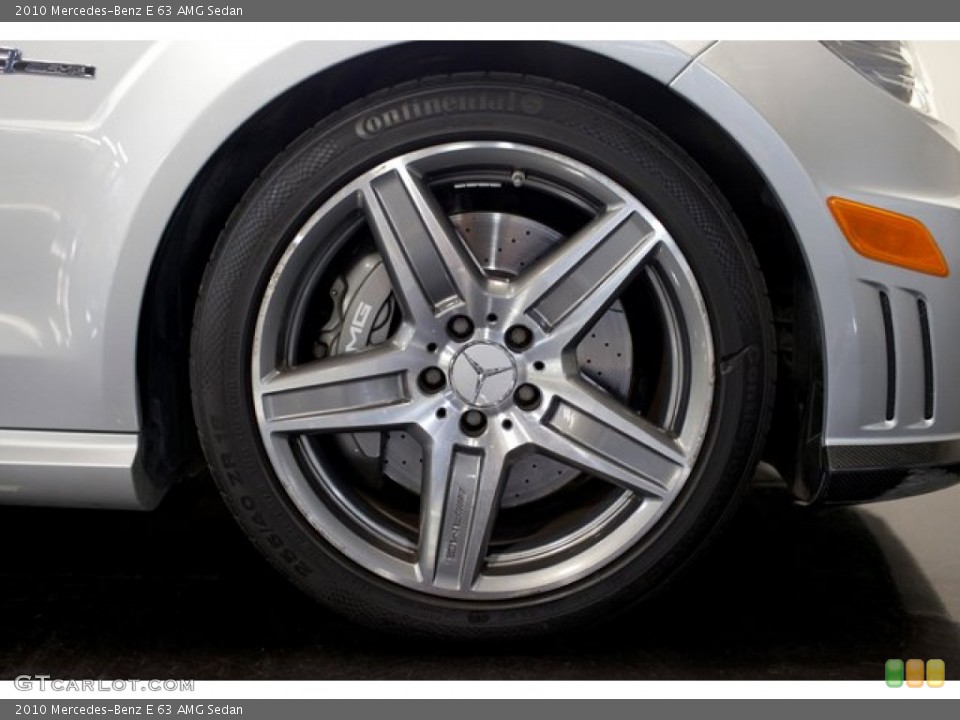 2010 Mercedes-Benz E 63 AMG Sedan Wheel and Tire Photo #85548287