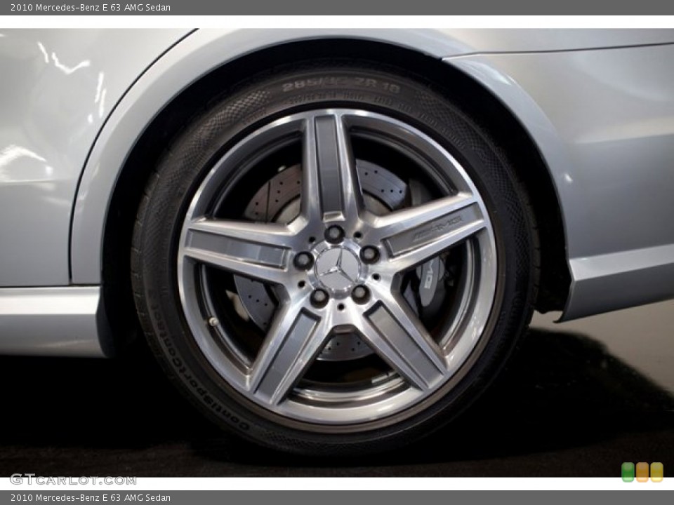 2010 Mercedes-Benz E 63 AMG Sedan Wheel and Tire Photo #85548311