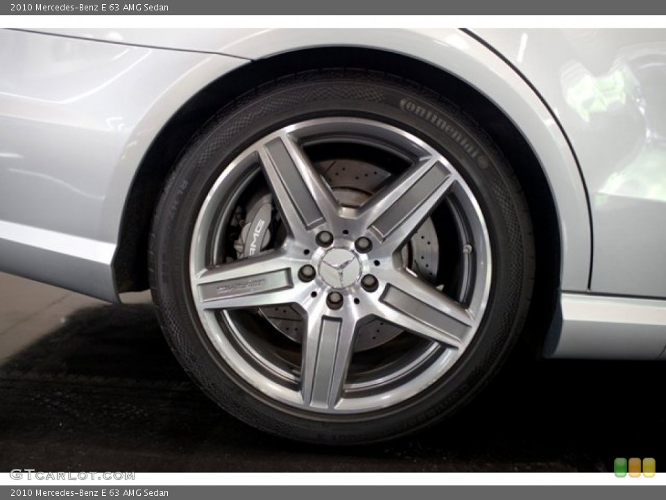 2010 Mercedes-Benz E 63 AMG Sedan Wheel and Tire Photo #85548332