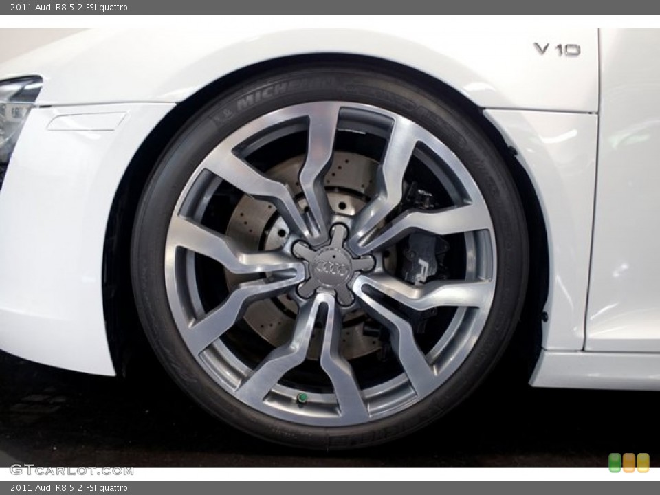 2011 Audi R8 5.2 FSI quattro Wheel and Tire Photo #85549598