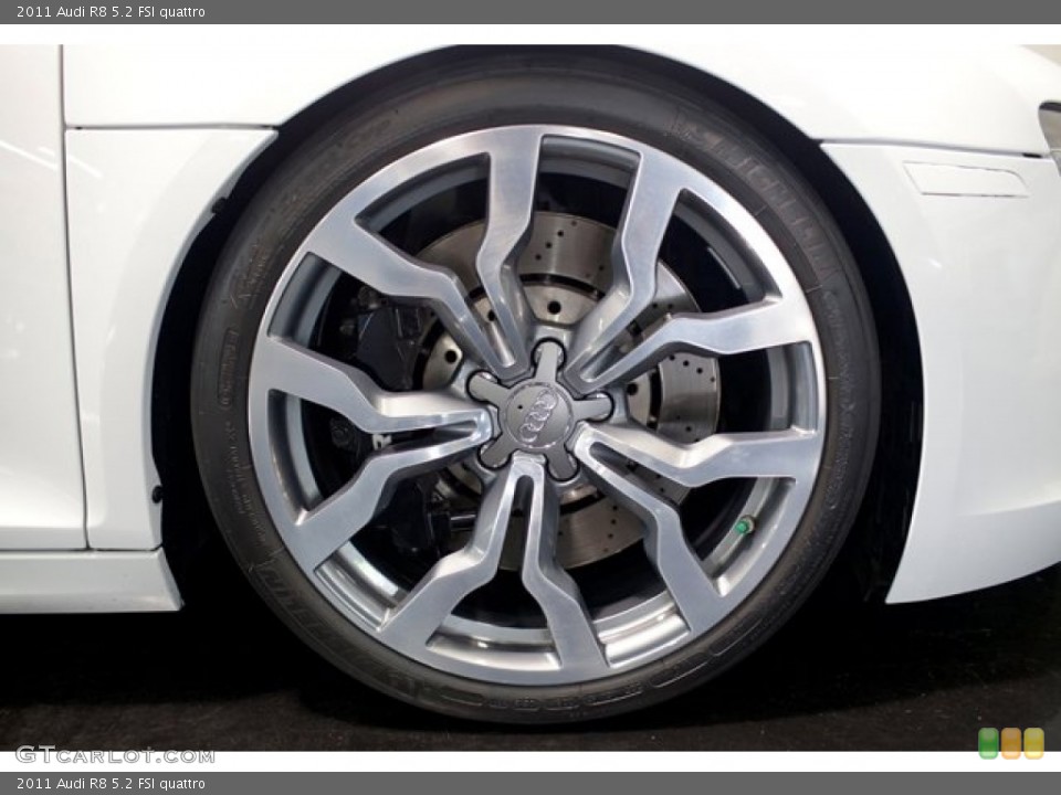 2011 Audi R8 5.2 FSI quattro Wheel and Tire Photo #85549619